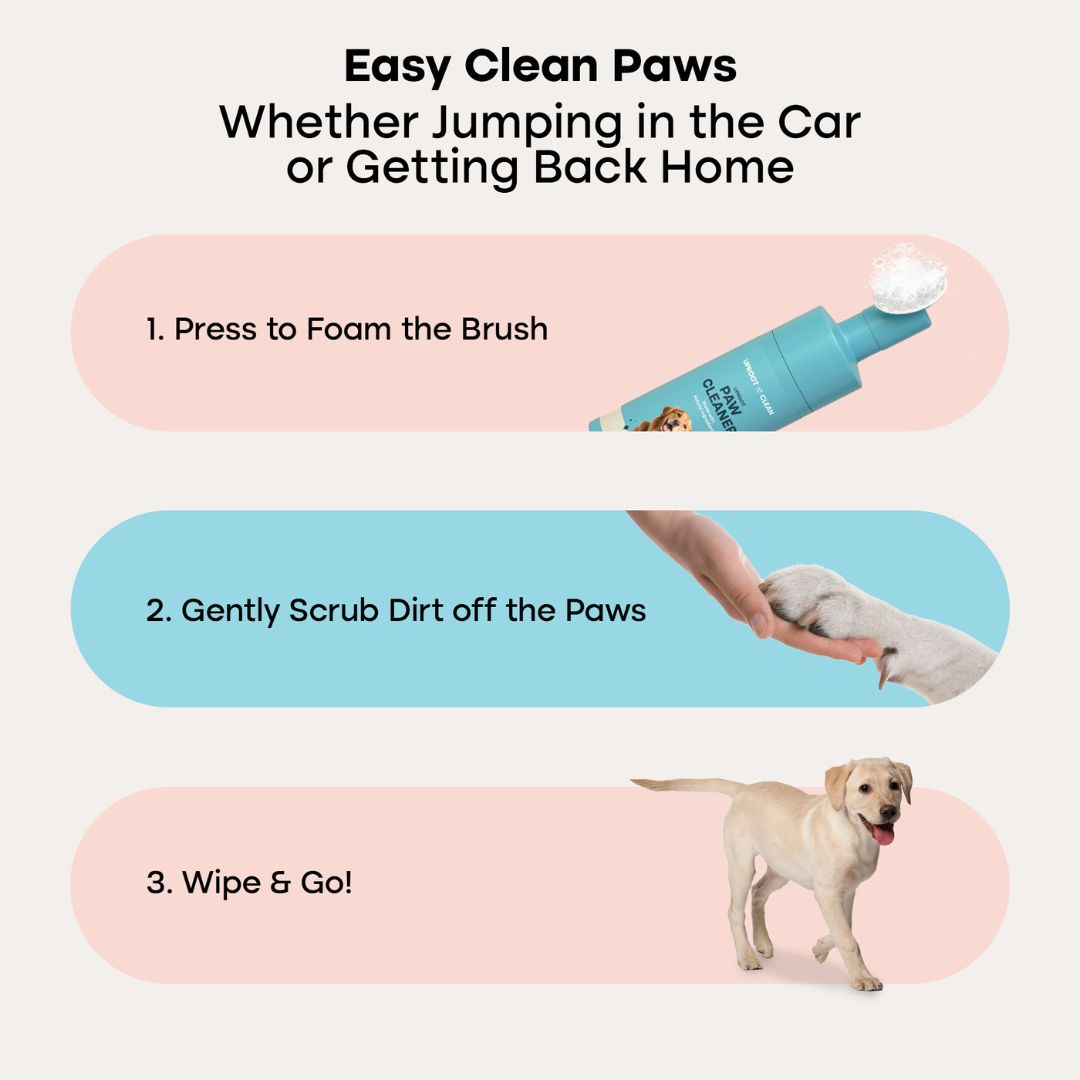Uprost Paw Cleaner - Rinse-Free Foam Cleanser (150 Uses)