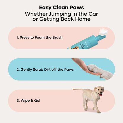 Uprost Paw Cleaner - Rinse-Free Foam Cleanser (150 Uses)